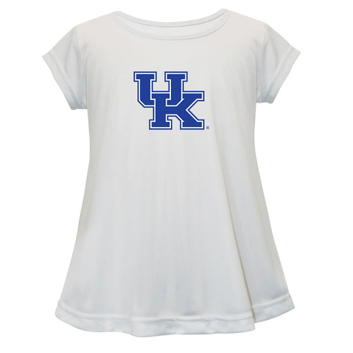 Kentucky Wildcats Short Sleeve Youth Cotton Top White