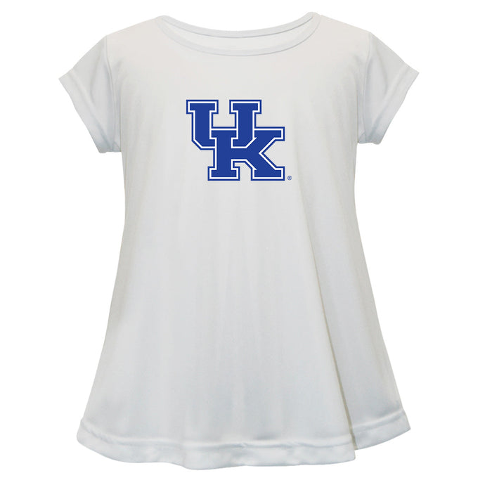 Kentucky Wildcats Short Sleeve Youth Cotton Top White