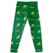 Kentucky State Thorobreds Vive La Fete Girl Game Day All Over Two Logos Elastic Waist Classic Play Green Leggings Tights