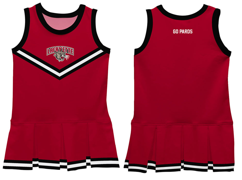 Lafayette Leopards Vive La Fete Game Day Maroon Sleeveless Cheerleader Dress - Vive La Fête - Online Apparel Store
