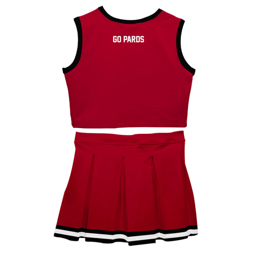 Lafayette Leopards Vive La Fete Game Day Maroon Sleeveless Cheerleader Set - Vive La Fête - Online Apparel Store