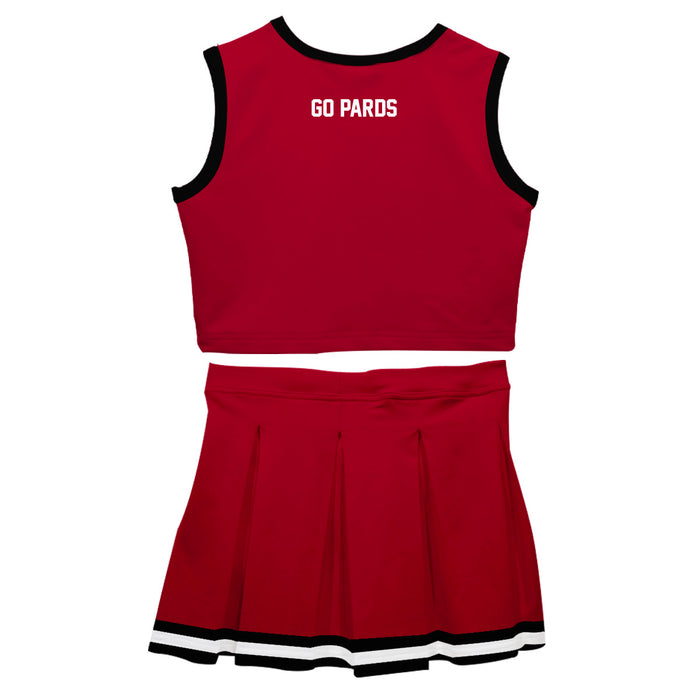 Lafayette Leopards Vive La Fete Game Day Maroon Sleeveless Cheerleader Set - Vive La Fête - Online Apparel Store