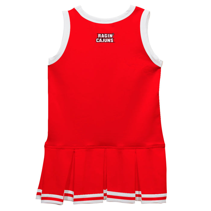 Louisiana Ragin Cajuns Vive La Fete Game Day Red Sleeveless Cheerleader Dress - Vive La Fête - Online Apparel Store