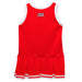 Louisiana Ragin Cajuns Vive La Fete Game Day Red Sleeveless Cheerleader Dress - Vive La Fête - Online Apparel Store