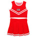 Louisiana at Lafayette Cajuns Vive La Fete Game Day Red Sleeveless Cheerleader Set - Vive La Fête - Online Apparel Store