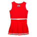 Louisiana at Lafayette Cajuns Vive La Fete Game Day Red Sleeveless Cheerleader Set - Vive La Fête - Online Apparel Store