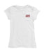 Louisiana at Lafayette Cajuns Hand Sketched Vive La Fete Impressions Artwork White Girls Cotton Short Sleeve Tee