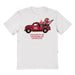 Louisiana Ragin Cajuns Hand Sketched Vive La Fete Impressions Truck Kids White Cotton T-shirt