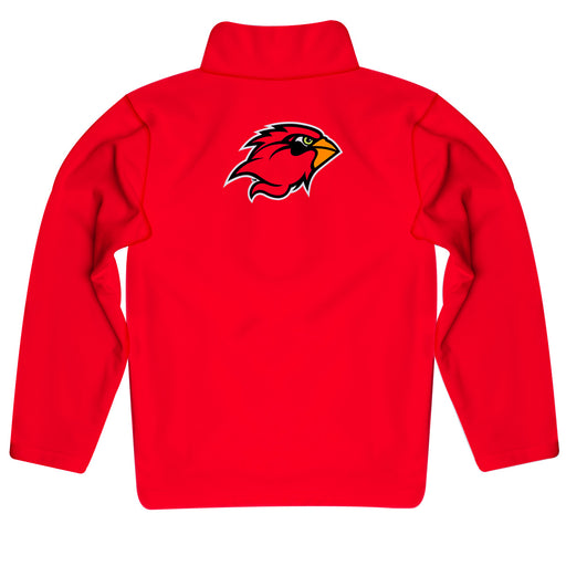 Lamar Cardinals Vive La Fete Game Day Solid Red Quarter Zip Pullover Sleeves - Vive La Fête - Online Apparel Store