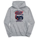 Liberty Flames Full Speed Heather Grey Cotton Youth Hoodie