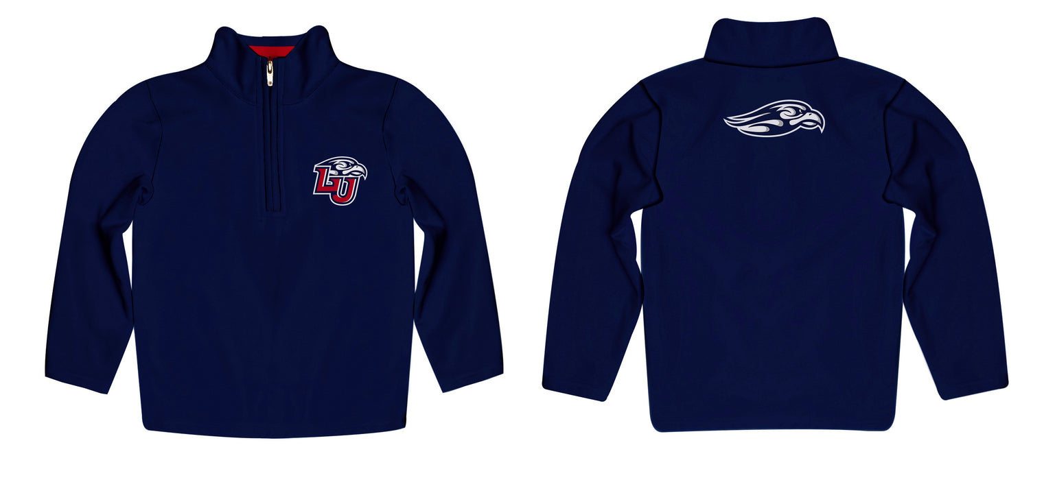 Liberty Flames Vive La Fete Game Day Solid Red Quarter Zip Pullover Sleeves - Vive La Fête - Online Apparel Store