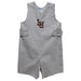 Lehigh University Mountain Hawks Embroidered Gray Gingham Boys Jon Jon