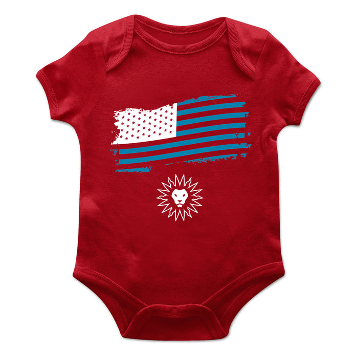 Loyola Marymount Lions Vive La Fete Infant Game Day Red Short Sleeve Bodysuit