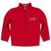 Loyola Marymount Lions Vive La Fete Game Day Solid Red Quarter Zip Pullover Sleeves