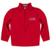 Loyola Marymount Lions Vive La Fete Game Day Solid Red Quarter Zip Pullover Sleeves