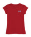 Loyola Marymount Lions Hand Sketched Vive La Fete Impressions Artwork Red Girls Cotton Short Sleeve Tee