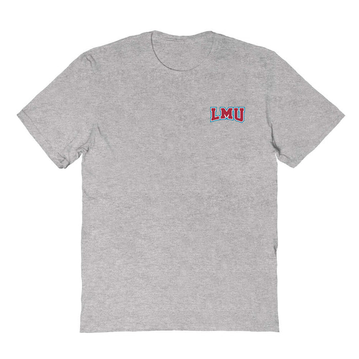 Loyola Marymount Lions Vive La Fete Impressions Artwork Grey Womens Cotton Tshirt