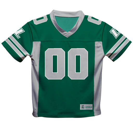 Loyola University Maryland Greyhounds Vive La Fete Game Day Green Boys Fashion Football T-Shirt