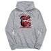 University of Louisville Cardinals Full Speed Heather Grey Cotton Youth Hoodie