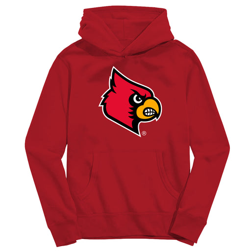University of Louisville Cardinals Vive La Fete Red Cotton Youth Hoodie