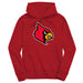 University of Louisville Cardinals Vive La Fete Red Cotton Youth Hoodie
