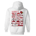 University of Louisville Cardinals Hand Sketched Artwork Cotton Fleece Women Hoodie - Vive La Fête - Online Apparel Store