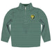Southeastern Louisiana Lions Embroidered Hunter Green Stripes Quarter Zip Pullover