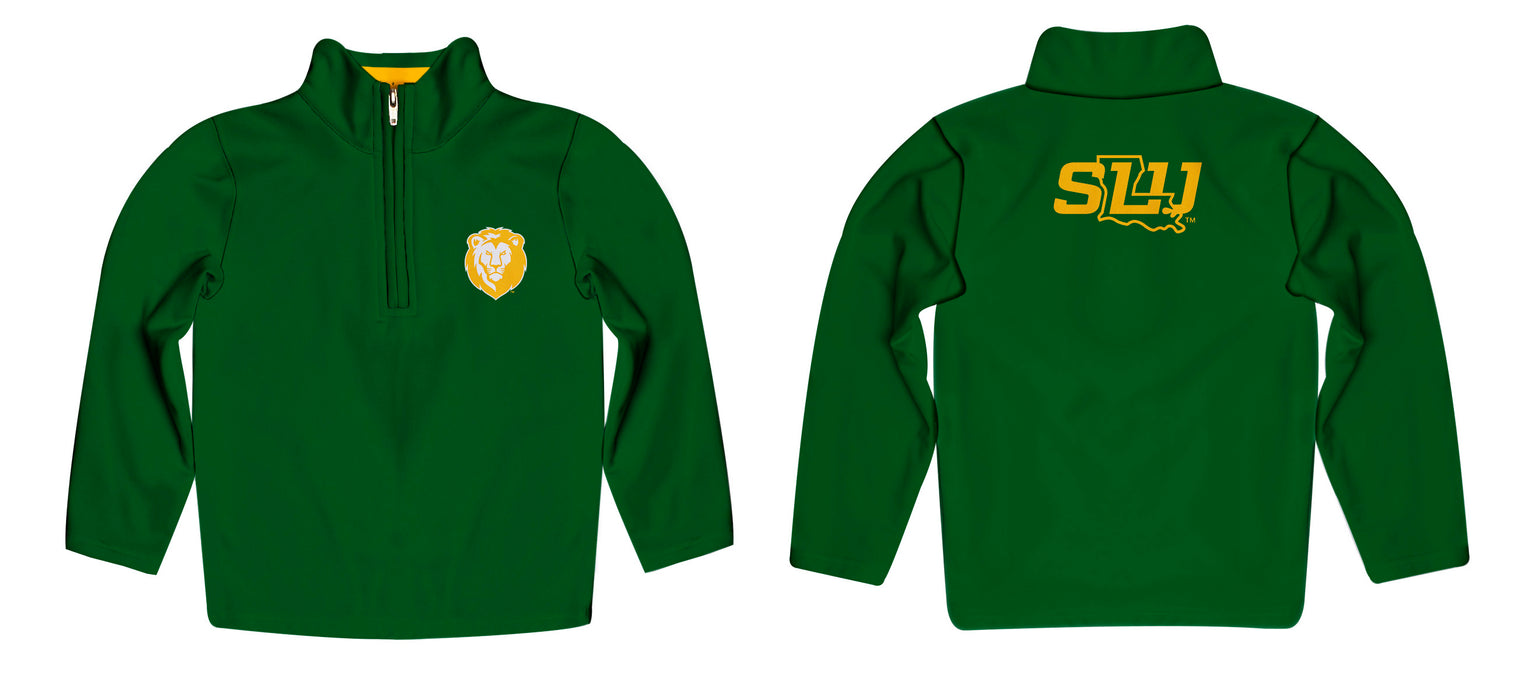 Southeastern Louisiana Lions Vive La Fete Game Day Solid Gold Quarter Zip Pullover Sleeves - Vive La Fête - Online Apparel Store