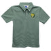 Southeastern Louisiana Lions Embroidered Hunter Green Stripes Short Sleeve Polo Box Shirt