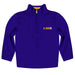 LSU Shreveport LSUS Pilots Vive La Fete Game Day Solid Purple Quarter Zip Pullover Sleeves