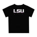 Louisiana State Tigers Original Dripping Football Helmet Black T-Shirt by Vive La Fete - Vive La Fête - Online Apparel Store