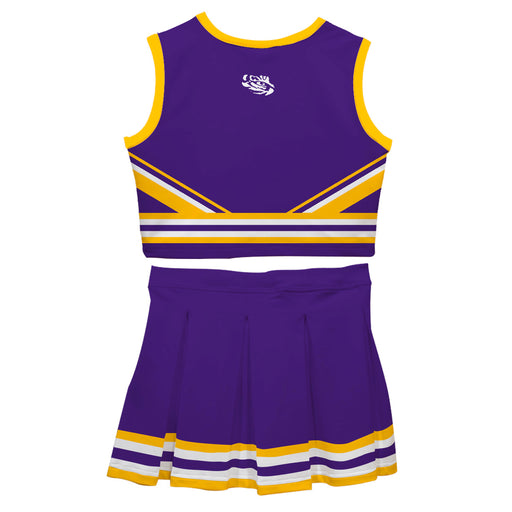 LSU Tigers Vive La Fete Game Day Purple Sleeveless Chearleader Set - Vive La Fête - Online Apparel Store