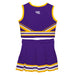 LSU Tigers Vive La Fete Game Day Purple Sleeveless Chearleader Set - Vive La Fête - Online Apparel Store