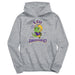 LSU Tigers Dinorrific Heather Grey Cotton Youth Hoodie