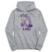 LSU Tigers Excavator Heather Grey Cotton Youth Hoodie