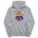 LSU Tigers Full Speed Heather Grey Cotton Youth Hoodie