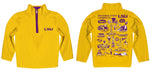 LSU Tigers Vive La Fete Impressions Artwork Gold Boys Quarter Zip Pullover V1 - Vive La Fête - Online Apparel Store
