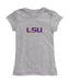 LSU Tigers Girl´s Fitted Cotton T-shirt Grey