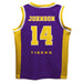 LSU Tigers Vive La Fete Flau'jae Johnson Game Day Purple Boys Basketball Jersey - Vive La Fête - Online Apparel Store