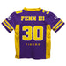 LSU Tigers Vive La Fete Greg Penn III Game Day Purple Boys Football Jersey - Vive La Fête - Online Apparel Store