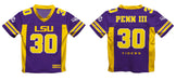 LSU Tigers Vive La Fete Greg Penn III Game Day Purple Boys Football Jersey - Vive La Fête - Online Apparel Store