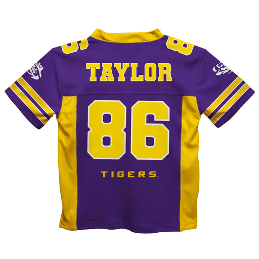 LSU Tigers Vive La Fete Mason Taylor Game Day Purple Boys Football Jersey - Vive La Fête - Online Apparel Store