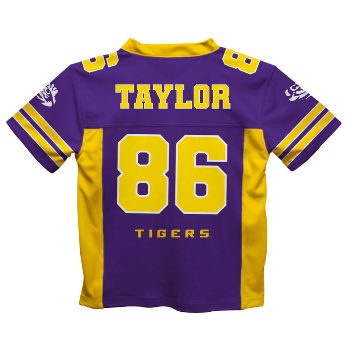 LSU Tigers Vive La Fete Mason Taylor Game Day Purple Boys Football Jersey - Vive La Fête - Online Apparel Store