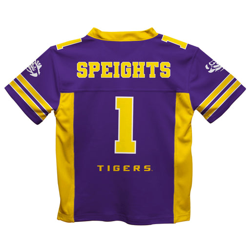 LSU Tigers Vive La Fete Omar Speights Game Day Purple Boys Football Jersey - Vive La Fête - Online Apparel Store