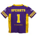 LSU Tigers Vive La Fete Omar Speights Game Day Purple Boys Football Jersey - Vive La Fête - Online Apparel Store