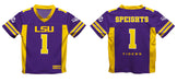 LSU Tigers Vive La Fete Omar Speights Game Day Purple Boys Football Jersey - Vive La Fête - Online Apparel Store
