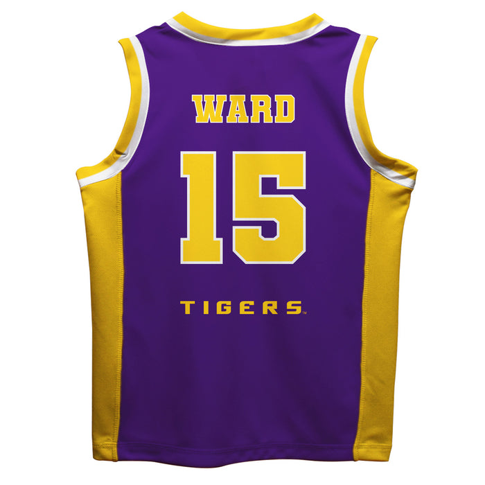 LSU Tigers Vive La Fete Tyrell Ward Game Day Purple Boys Basketball Fashion Top - Vive La Fête - Online Apparel Store