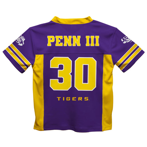 LSU Tigers Vive La Fete Greg Penn III Game Day Purple Boys Football Fashion Top - Vive La Fête - Online Apparel Store