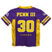LSU Tigers Vive La Fete Greg Penn III Game Day Purple Boys Football Fashion Top - Vive La Fête - Online Apparel Store