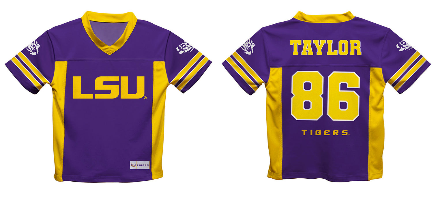 LSU Tigers Vive La Fete Mason Taylor Game Day Purple Boys Football Fashion Top - Vive La Fête - Online Apparel Store